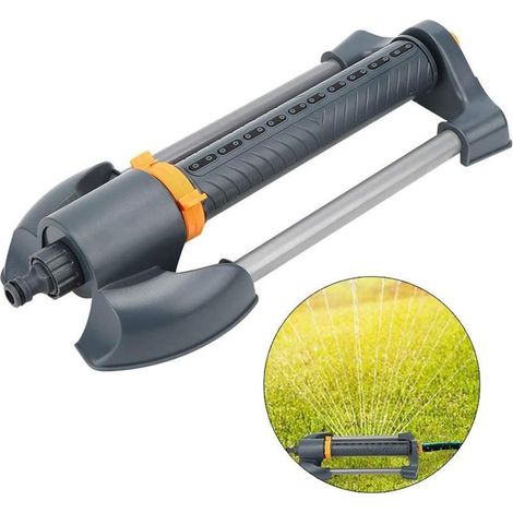 Arroseur oscillant réglable pour jardin – Irrigation agricole et pelouse, grande surface de villa