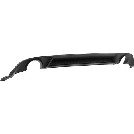 Modification auto 17-20 : Aileron d'échappement double d'origine Volkswagen Golf 7.5 GTI noir mat (1/5)