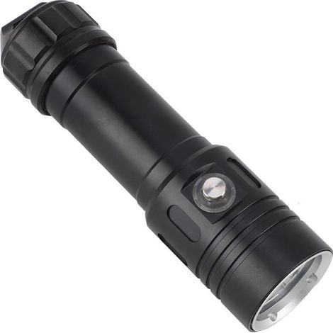 Lampe de poche de plongée sous-marine 1000LM IPX8, étanche, 328 pieds, pour grotte en haute mer. (1/5)