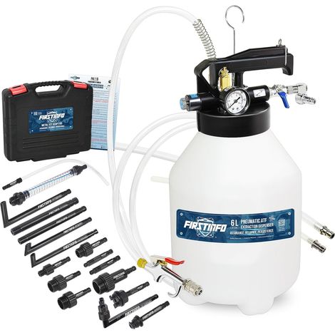 Kit Remplissage Vidange Huile ATF 6L Pneumatique 17 Adaptateurs (1/5)