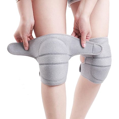 Genouillères souples pour la danse (femmes et hommes) - Volley-ball, équipement de lutte, protections anti-collision, équipement de ski et protection des genoux pour le travail (convient aux personnes (1/5)