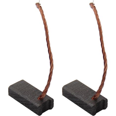 2x Trade-Shop Motorkohlen / Kohlebürsten / Schleifkohlen 4,8 x 8 x 16mm 12-24V für verschiedene KFZ-Motoren Rolltor Garagentor Antriebe Lichtmaschine