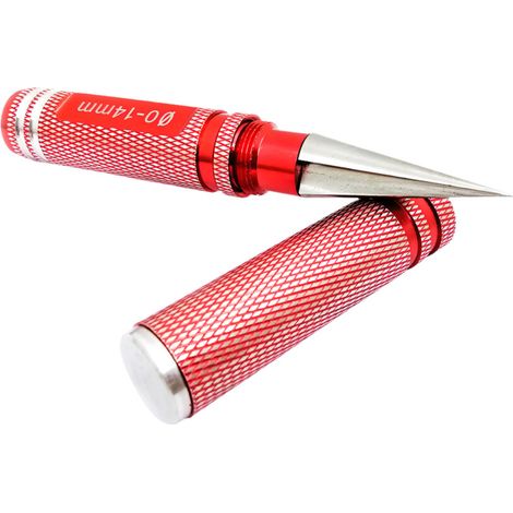 Perforatrice compatta in lega per modellismo - Rossa (1/2)