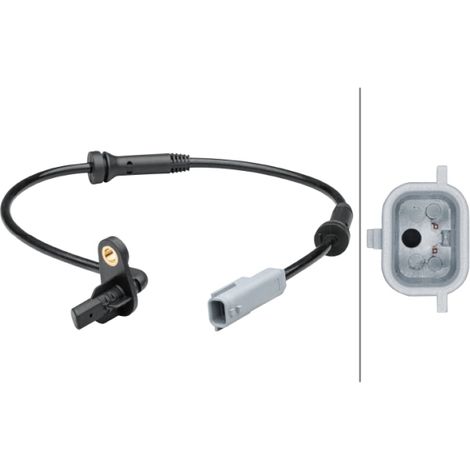 Capteur, vitesse de roue Hella 6PU 012 679-221 DACIA 479007700R