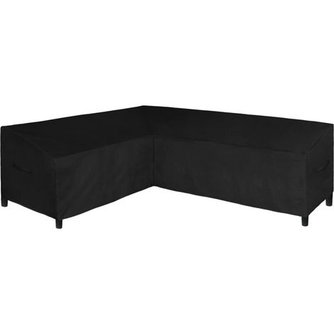 royaluxe -Housse de canapé combinée en forme de L pour cour, housse segmentée d'extéri imperméable, housse de mobilier de jardin robuste avec ouverture de ventilation (en forme de V 215x215x87cm) (1/5)