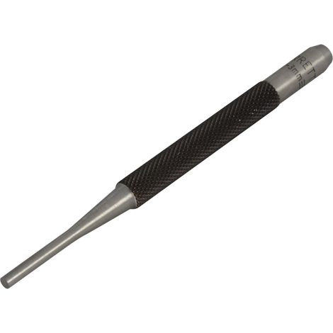 Starrett 565C 3mm (1/8 inch) Pin Punch - Precision Steel Punch for Accurate Pin Removal and Assembly (1 Unit)