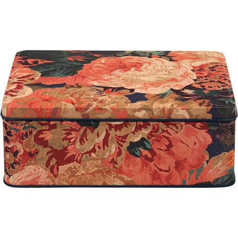 Sanderson Very Rose & Peony Deep Rectangular Tin (1/2)