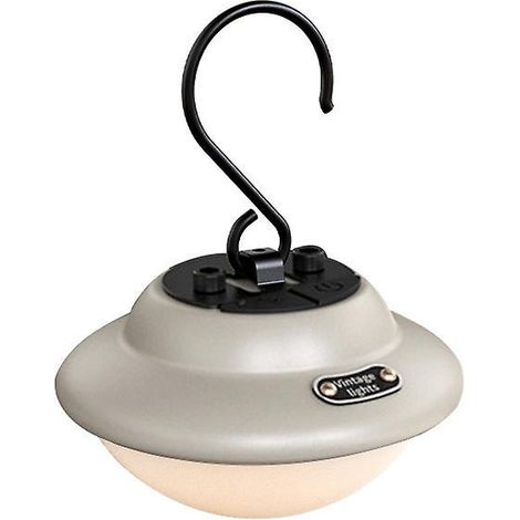 blanc Lampe Camping Portable  Led, Lanterne Super Lumineuse  D'clairage Et Crochet, Lampe Tente Extrieure Tanche, Idale Les Pannes Courant D'urgen (1/5)