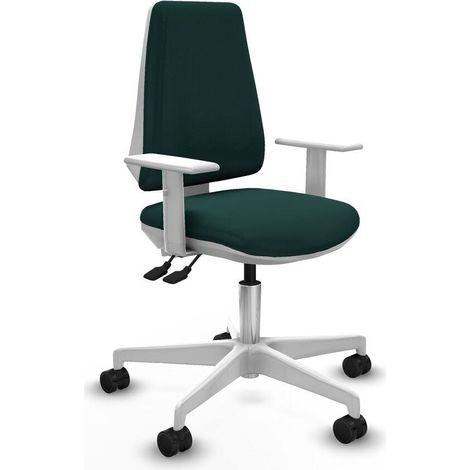 Piqueras y Crespo B5B026N Chaise de bureau blanche confortable
