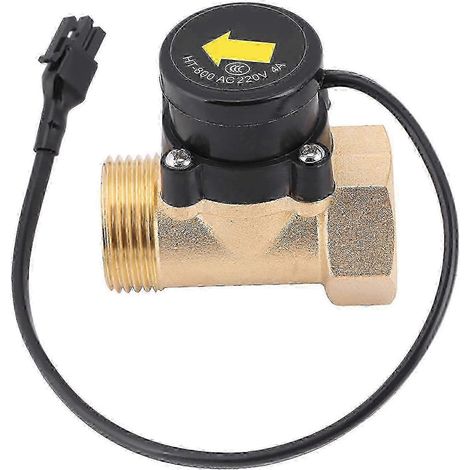 Interrupteur de débit d'eau Ht-800 automatique haute sensibilité, magnétique en cuivre, basse pression, pour chauffe-eau 2025 (1/5)