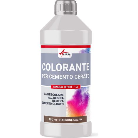 COLORANTE PER CEMENTO CERATO MINERAL EFFECT - 155 - 250 ml Marrone Cacao - ARCANE INDUSTRIES
