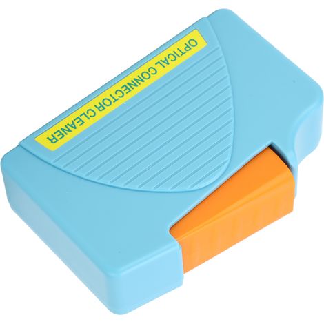 Nettoyeur de Connecteurs et Câbles à Fibre Optique, Kit de Nettoyage pour Équipements de Communication, Bleu (1/5)