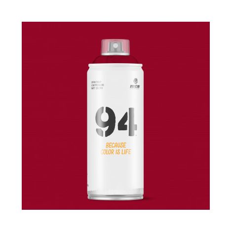 -CAHERSA- Pintura en Spray MTN Hardcore 400 ml 94 ROJO CLANDESTINO R-47 (1/2)