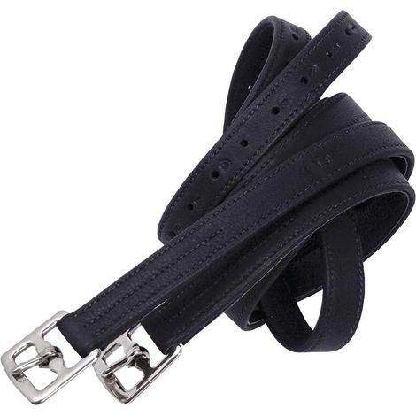 135 cm, marrone: Les supports doublement doublés gagnants sont en cuir souple de haute qualité