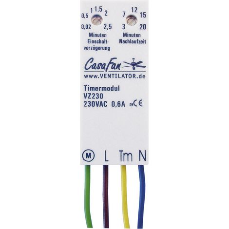 CasaFan VZ 230 Timermodul  Weiß