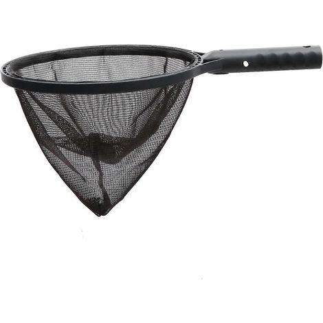 Écumoire de piscine à mailles fines avec cadre, pour le nettoyage des feuilles. (1/3)