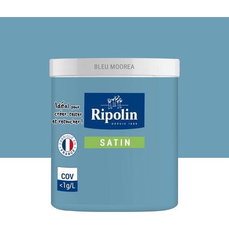 RIPOLIN Testeur peinture bleu mooera satine RIPOLIN 75 ml