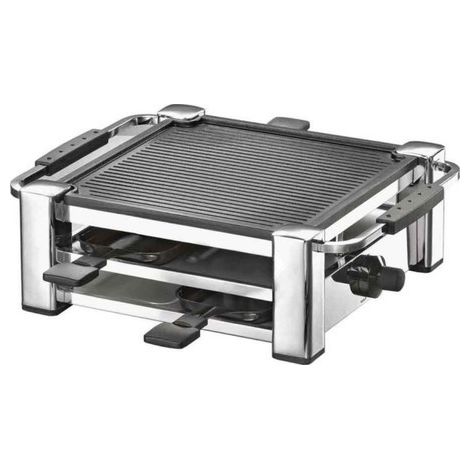 ROMMELSBACHER Rommelsbacher RCC 1000 Fashion - Raclettegrill/Grill - 1000 W - Chrom (RCC 1000)