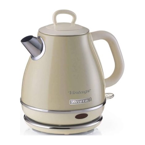 Bouilloire vintage beige 1,7L – Puissance 2200W – Design rétro pour cuisine moderne – Garantie 2 ans – Ariete