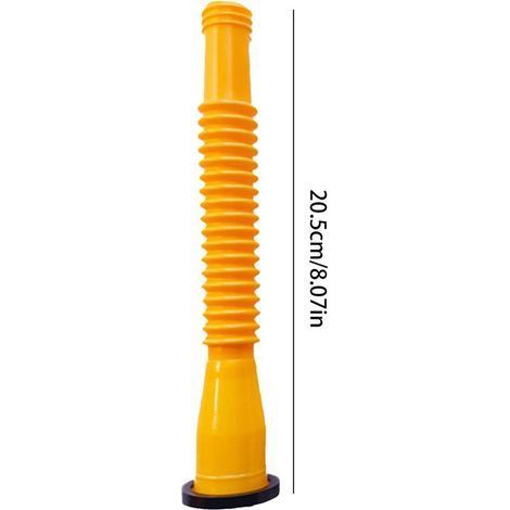 Bec verseur de bidon d'huile de rechange, robuste, étanche, antidérapant, becs flexibles en polyéthylène et PP pour une installation facile, remplacement multifonctionnel pour réservoirs d'huile et (1/4)