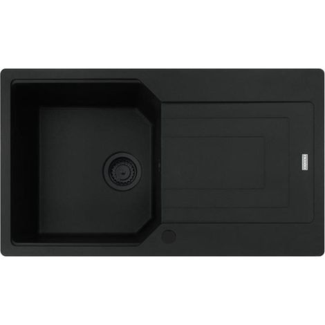 Franke Einbauspüle Urban UBG 611-86 Fragranit Black Matt - Black Collection (1/3)