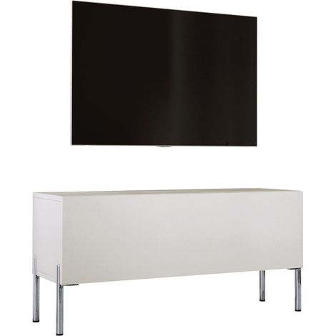 Mobile TV : Cachemire, gambe cromate, 100 x 52 x 32 cm (1/5)