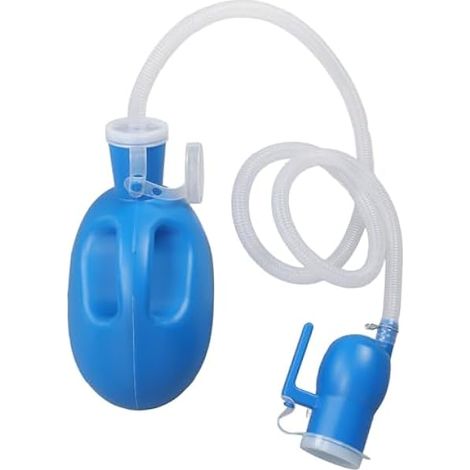 Urinoir pour hommes âgés 2000 ml - Tube long anti-éclaboussures - Couvercle scellé - Urinoir amovible - Pichet anti-odeur - Pour homme (1/5)