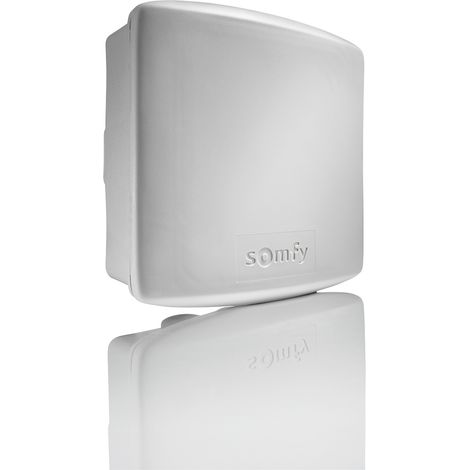 Somfy – Récepteur radio 2400583 pour motorisation – Éclairage extérieur 500W – Indice IP55 pour usage extérieur – Compatible TaHoma RTS
