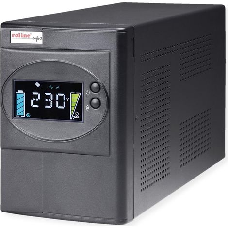 Roline LineSecure III 1500 onduleur bureau avec écran LCD