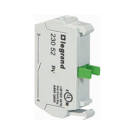 Bloc pour tête non lumineuse Osmoz raccordement par borne à ressort NO LEGRAND 023052