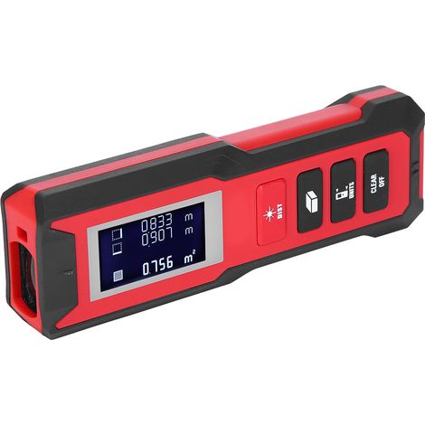 Tragbarer, handlicher Laser-Entfernungsmesser IP54 LCD-Digital-Distanzmesser LDM B30 (1/5)