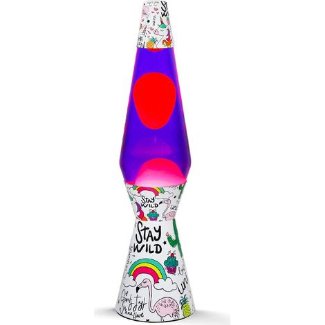 I-TOTAL - Lava Lamp Magma/Lava Lamp Glitter  Colored (Unicorn) (1/2)