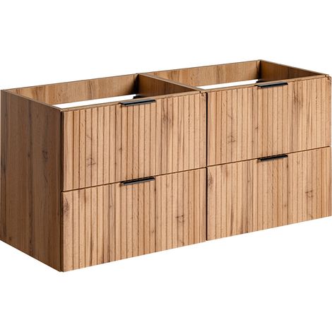 Mobile bagno senza lavabo Adriel marrone 120cm (1/5)