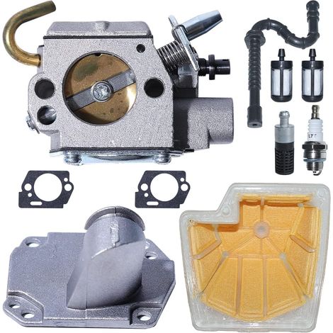 Kit carburateur, filtre à air et conduite de carburant adapté pour Stihl MS270 MS280 MS 270C 280C Tronçonneuse 1129 358 7702 (1/5)