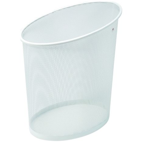 PAPELERA ALBA REJILLA BLANCO