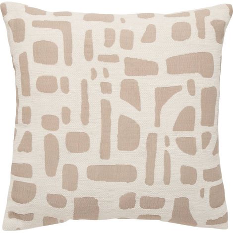 Cuscino marlia quadrato 40x40 cm beige - Atmosphera créateur d'intérieur (1/3)