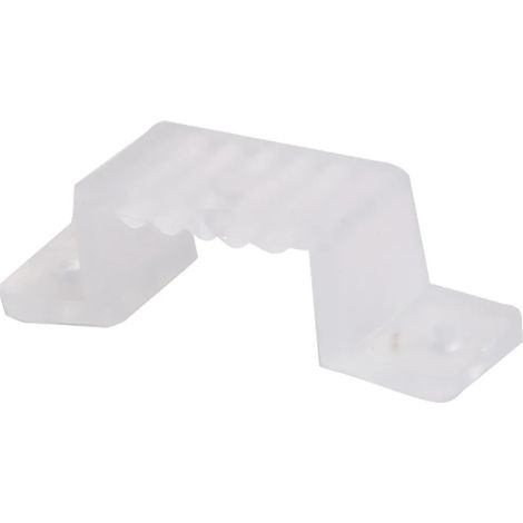 Montage luminaire aigostar 10 pièces PVC support ruban LED (1/2)