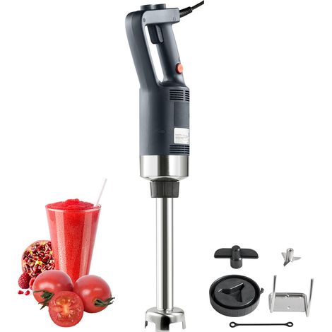 Mixeur plongeant professionnel 750W, vitesse variable, lame inox 304, polyvalent pour soupes, smoothies, purées et petits pots. (1/5)
