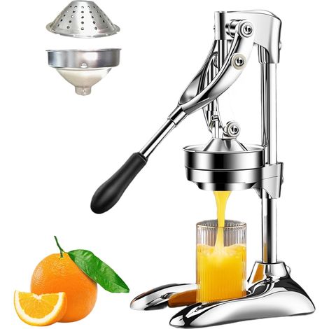 Presse-Agrumes Manuel à Levier Professionnel - Presse-Citron Robuste pour Orange, Grenade et Jus de Fruits (1/5)