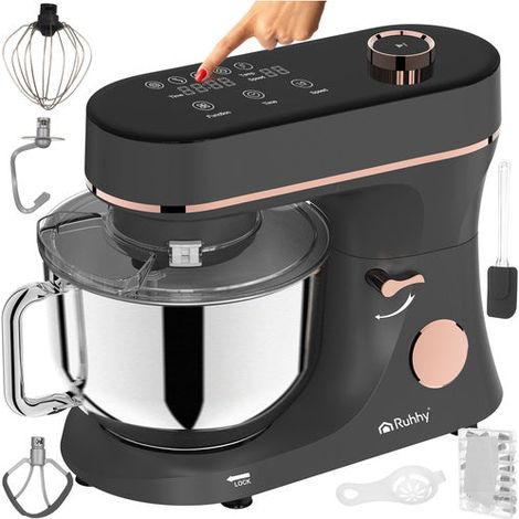 Heated bowl food processor large capacity