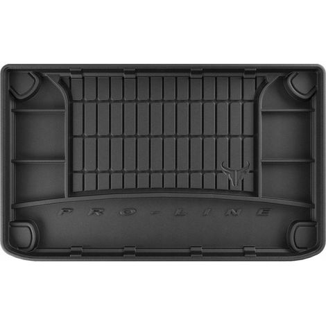 Tapis de coffre en caoutchouc avec insert en moquette MERCEDES A W168 Hatchback 1997-2004-TM (1/5)