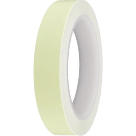 Glow Tape Tape - PVC - Réfléchissant - Ruban adhésif - Autocollant - Étanche - Sécurité - Tape - Convient pour les escaliers, les marquages d'urgence, les portes et les avertissements muraux - 10 mm (1/5)