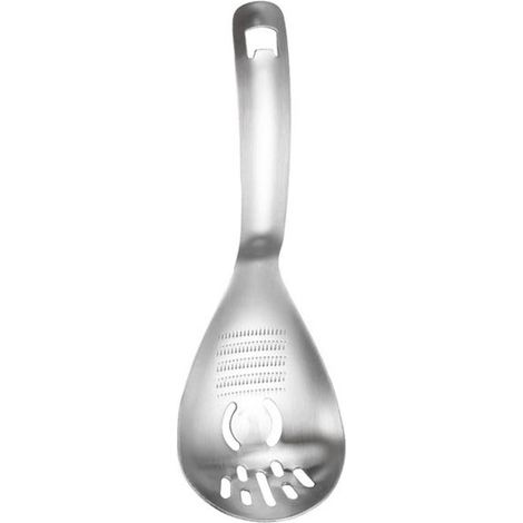 Juego de colador de acero inoxidable 5 en 1: para verduras, separador de huevos, abridor de botellas, cuchara y machacador de patatas (1/5)