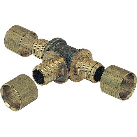 Garis Raccordo a T P.E.R D16 in Ottone