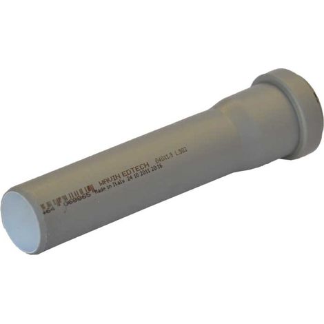 "TUBO A INNESTO """"BAMPLAST PP-TECH"""" Ø125 CON 1 BICCHIERE 250 mm"