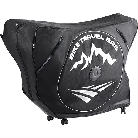 Mophorn Fahrrad Transporttasche, Triathlon-Tasche mit TSA-Schloss & Doppelreißverschluss, geeignet für Fahrräder bis 106 cm Radstand, ideal für Outdoor-Aktivitäten sowie Zug-, und U-Bahn-Transport (1/5)