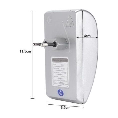 Économiseur d'énergie,Économiseur d'énergie d'économie d'énergie de boîte de l'électricité 90V-250V pour l'usine de bureaux à la maison (Stabiliser la tension,Equilibrer la source de courant)(UE)-Munt (1/5)
