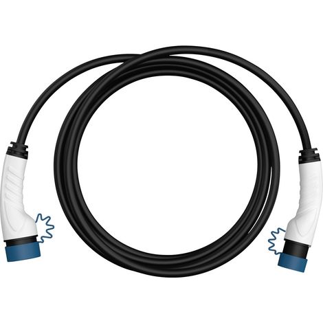Ladekabel Typ 2 mit 22 kW für Hybrid- & Elektroauto 5 Meter lang (1/5)