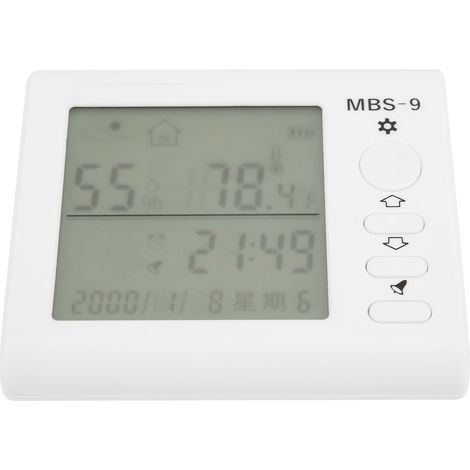 Thermomètre Hygromètre Intérieur Extérieur - Capteur de Température Humidité Haute Précision (1/5)