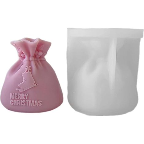 Moule en silicone pour bougies et décorations de sacs cadeaux, à savon (1/5)